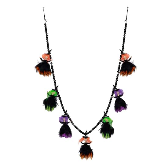 6ft. Felt Witch Garland by Ashland®